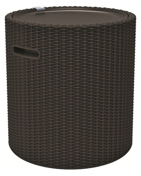 Keter stolik do przechowywania Cool Stool 39 l, brązowy
