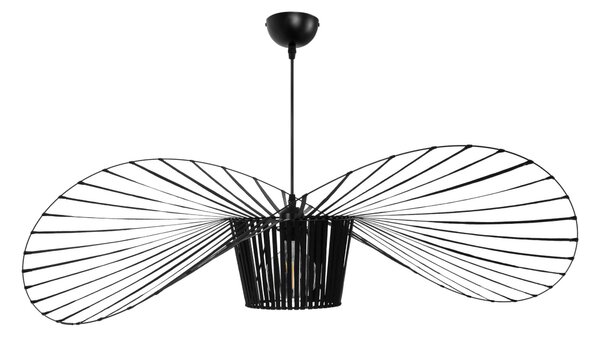 LAMPA WISZĄCA DESIGNERSKA CZARNA SOMBRERO D100