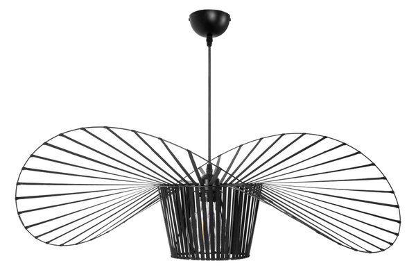 LAMPA WISZĄCA DESIGNERSKA CZARNA SOMBRERO D80