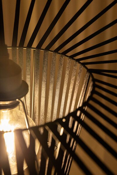 LAMPA WISZĄCA DESIGNERSKA CZARNA SOMBRERO D80