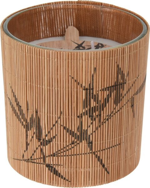 Świeczka zapachowa w bambusowym kubku, Drzewo sandałowe