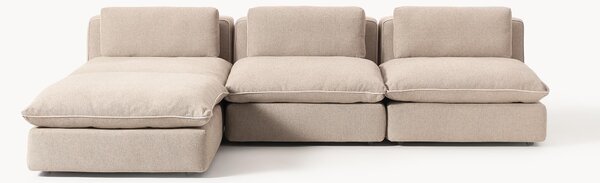 Sofa modułowa XL z pufem Felix (lewa/prawa)