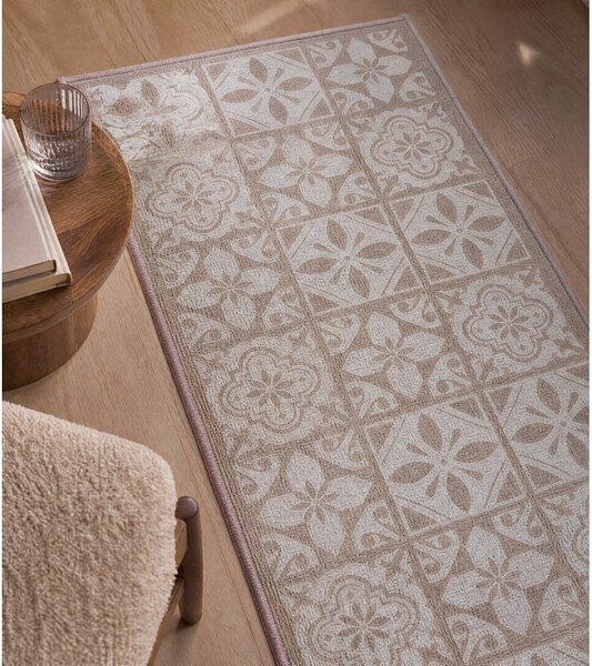Beżowy chodnik odpowiedni do prania 50x120 cm Constantine – douceur d'intérieur
