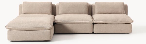 Sofa modułowa z pufem Felix (lewa/prawa)
