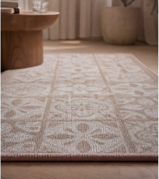 Beżowy chodnik odpowiedni do prania 50x120 cm Constantine – douceur d'intérieur