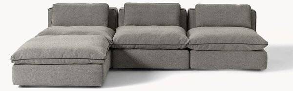 Sofa modułowa XL z pufem Felix