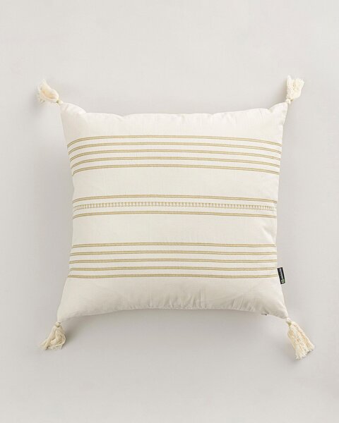 Poszewka na poduszkę Linea Sand Tassel 45x45 cm