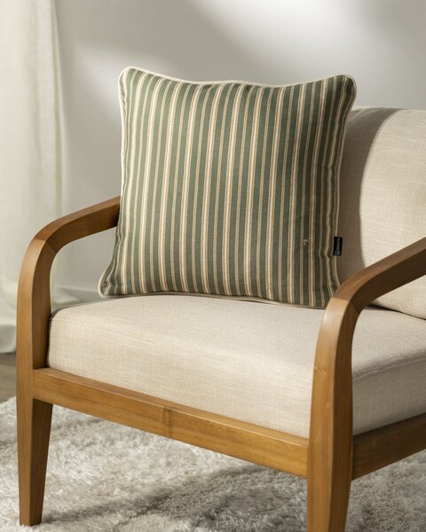 Poszewka na poduszkę Classic Stripe Olive 45x45 cm