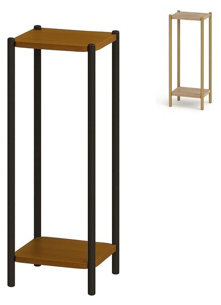Kwietnik 25x25 cm kwadratowy wysokość 65 cm nogi Metalowe I ArtDHome
