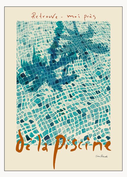 Plakat La Piscine