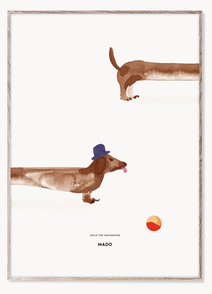 Plakat Doug the Dachshund