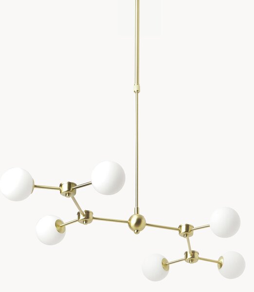 Lampa wisząca ze szkła opalowego Aurelia