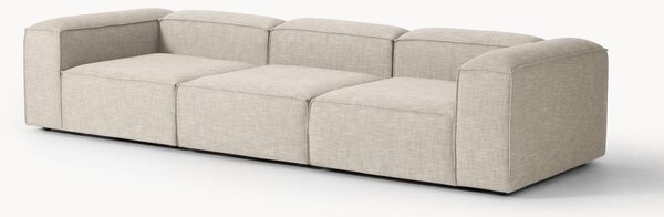 Sofa modułowa z mieszanki lnu Lennon (4-osobowa)