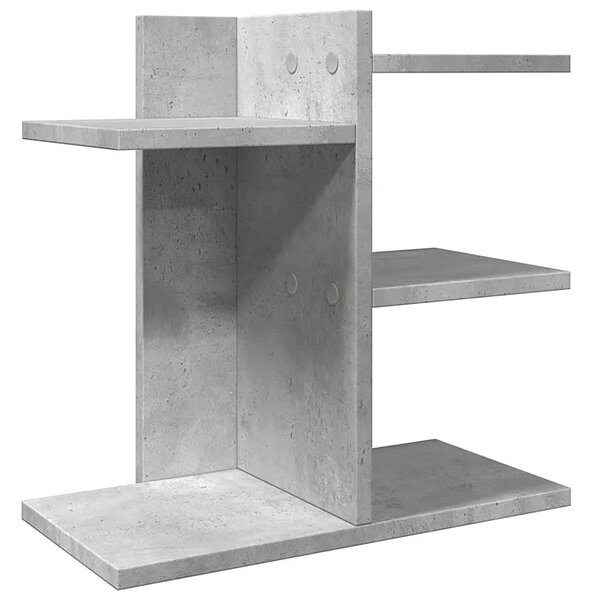 Minimalistyczna nadstawka na biurko beton B2-S36