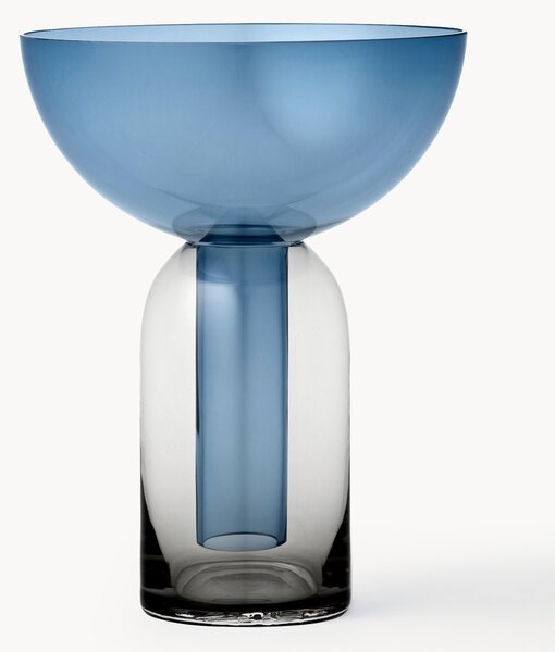 Wazon ze szkła dmuchanego Torus, W 20 cm