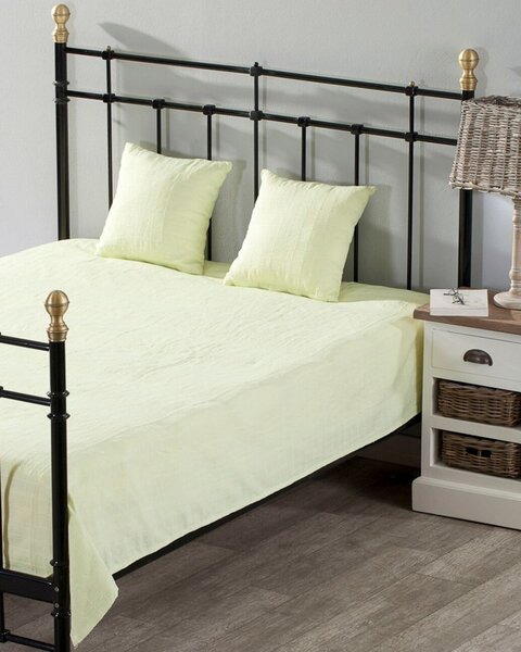 Komplet Milena lime green 150 x 250 cm pled + 2 poszewki -50%