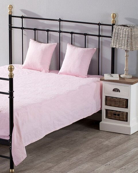 Komplet Milena pink rosa 150 x 250 cm pled + 2 poszewki -50%