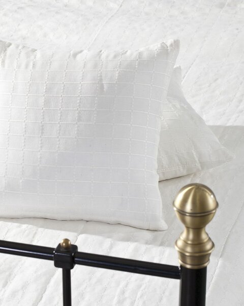 Komplet Milena white 180x260cm pled + 2 poszewki -50%