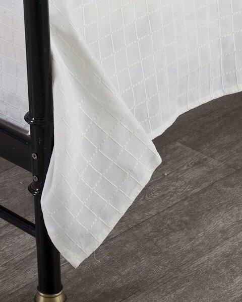 Komplet Milena white 180x260cm pled + 2 poszewki -50%