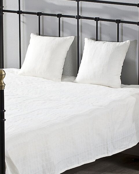 Komplet Milena white 180x260cm pled + 2 poszewki -50%