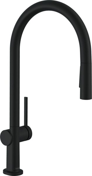 Hansgrohe M54 - Bateria umywalkowa Talis z wyciąganą wylewką prysznicową, EcoSmart, czarny matowy 72842670