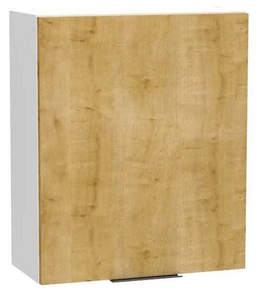 Wisząca szafka kuchenna z jednym frontem dąb miodowy - Zarus 26X 60 cm