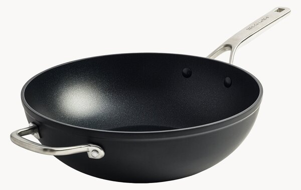 Wok ze szklaną pokrywką Forged