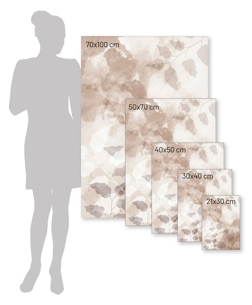 Plakat Beige Art