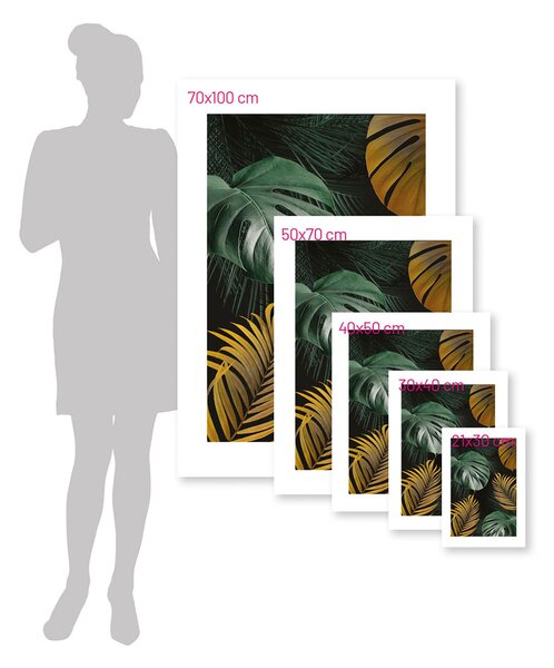 Plakat Golden Leaves I
