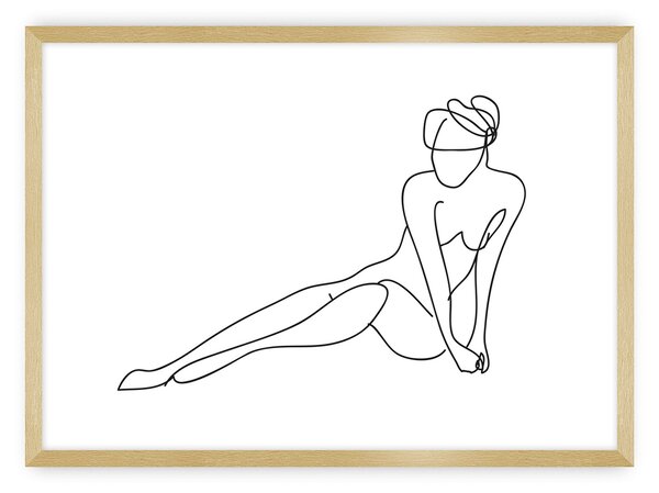 Plakat Figure Line II
