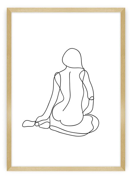 Plakat Figure Line I