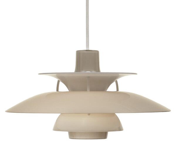 Lampa Wisząca Louis Poulsen, PH 5 320, ściemnialny, beżowy, jadalnia, tworzywo sztuczne, design