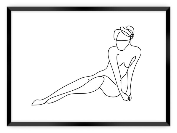 Plakat Figure Line II