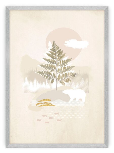 Plakat Beige Abstract II