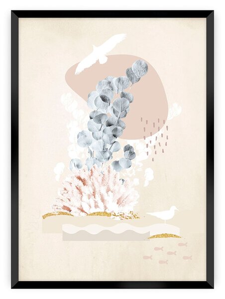 Plakat Beige Abstract I