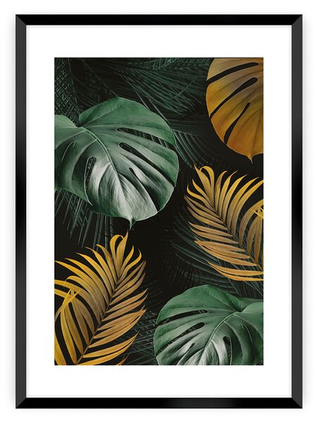 Plakat Golden Leaves I