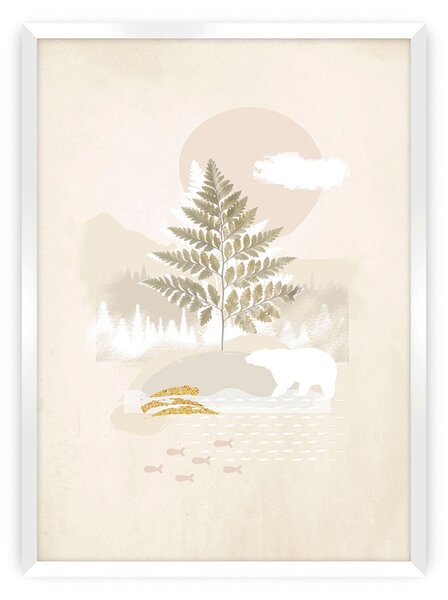 Plakat Beige Abstract II