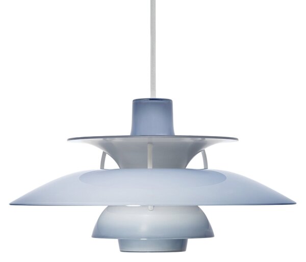 Lampa Wisząca Louis Poulsen, PH 5 320, ściemnialny, niebieski, jadalnia, tworzywo sztuczne, design