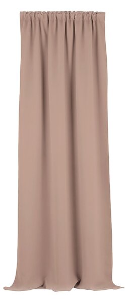 Zasłona zaciemniająca na taśmie marszczącej różany beż 140 x 280 cm 1 szt