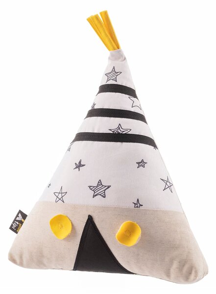 Poduszka Yellow Tipi