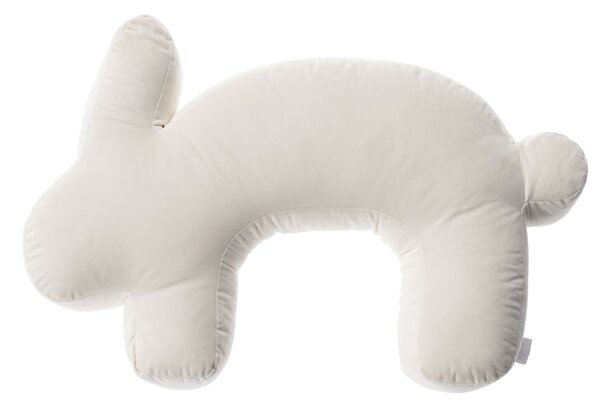 Poduszka do karmienia Velvet Bunny cream