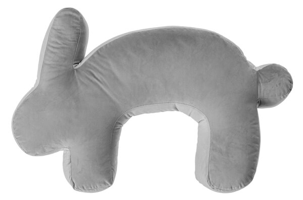 Poduszka do karmienia Velvet Bunny gray