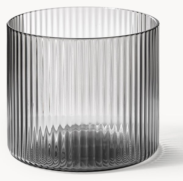 Komplet szklanek ze szkła dmuchanego Ripple, 4 elem