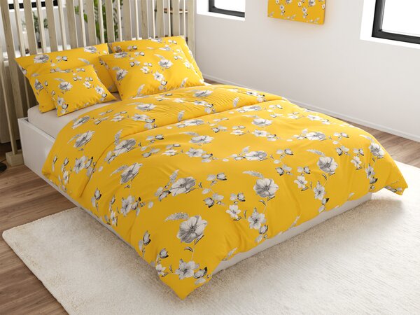 Pościel z mikrofibry YELLOW ROSE żółte Rozmiar pościeli: 70 x 90 cm | 140 x 200 cm