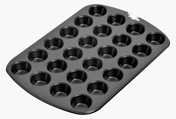 Forma do pieczenia muffinów z powłoką zapobiegającą przywieraniu na 24 muffiny Inspiration
