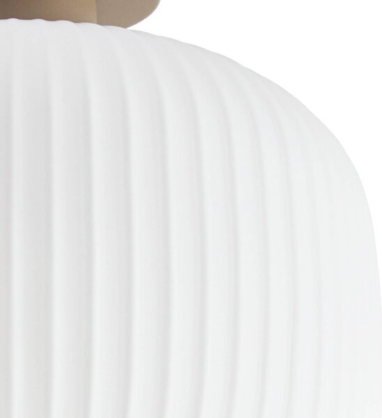 Lampa sufitowa Evey NOLA, możliwość ściemniania, biały / opal, salon / jadalnia, szkło, skandynawski