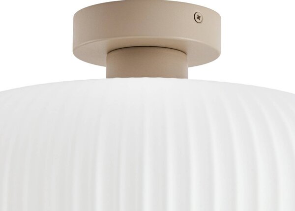Lampa sufitowa Evey NOLA, możliwość ściemniania, biały / opal, salon / jadalnia, szkło, skandynawski