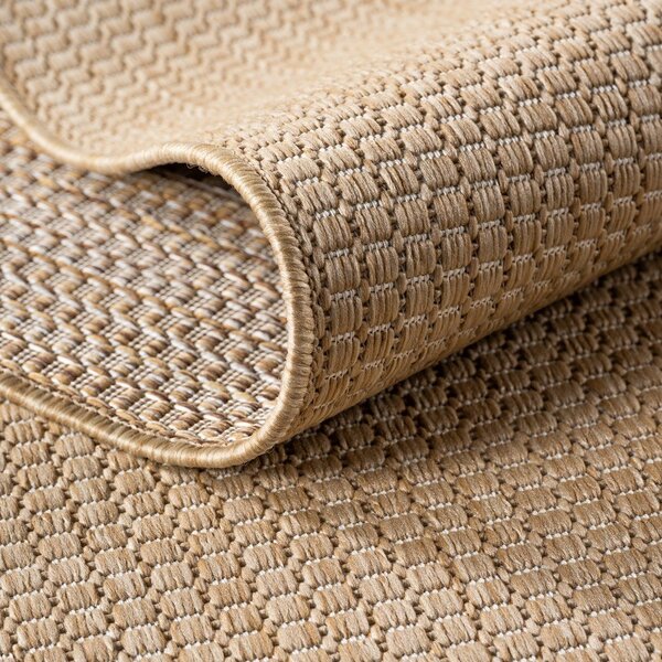Beżowy okrągły dywan odpowiedni na zewnątrz ø 80 cm Mira 1450 – Ayyildiz Carpets