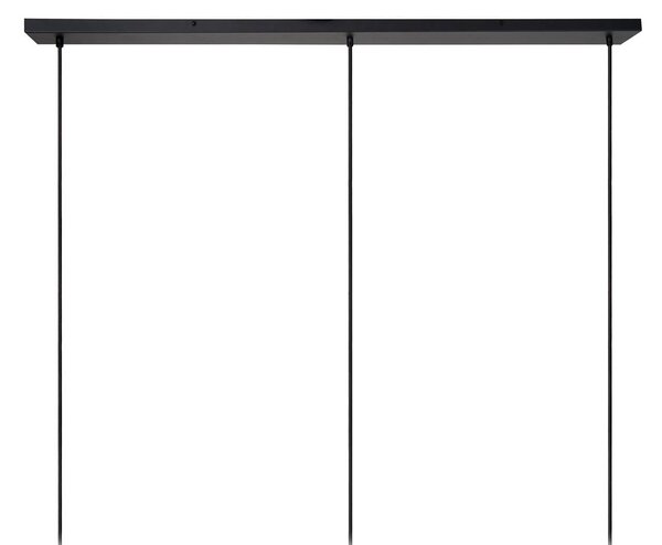 Lucide Lampa wisząca THULINE, możliwość ściemniania, jasne drewno, salon / jadalnia, bambus