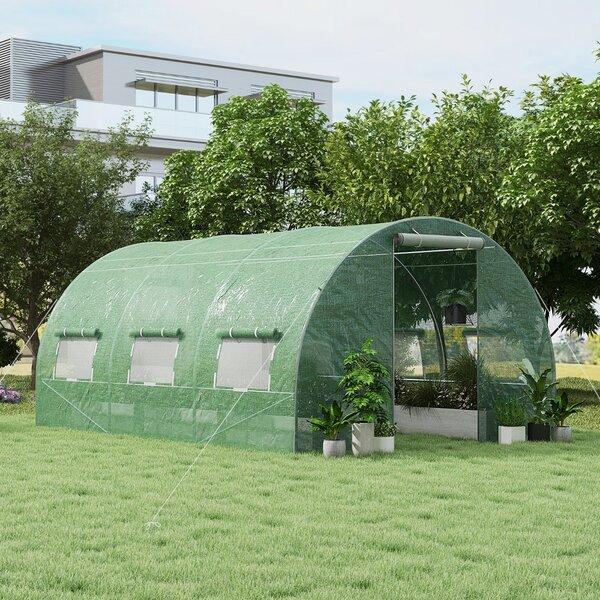Szklarnia foliowa z metalową ramą 4 x 3 x 2m